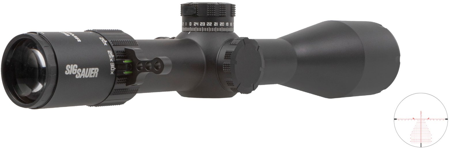Sig Sauer Tango-DMR 5-30x56mm 34mm FFP Illuminated MOA Reticle - Sig Sauer - 56MM