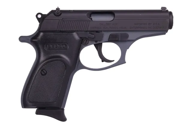 Bersa Thunder 380 Semi-Auto Pistol: T380CKS8 Model, 380 ACP Caliber, 3.5" Barrel, Double/Single Action, Slate Cerakote Finish, 8 - Bersa - 380 ACP