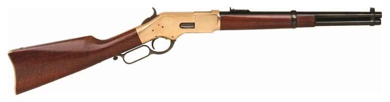 Cimarron CA223 1866 Yellowboy 38SPL 16" Brass/Blued Walnut - Cimarron - .38 Special