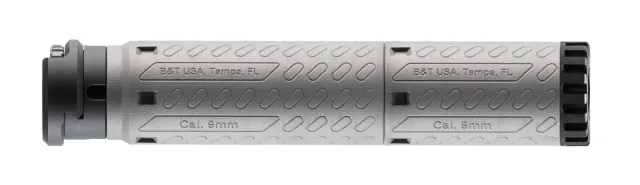 B&T USA SDSQDM9 9mm Modular Suppressor RBS 3-Lug Mount
