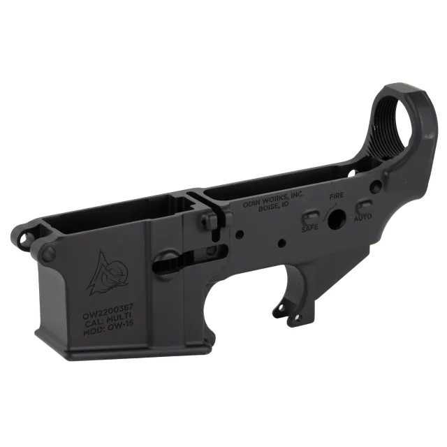 Odin Works OW-15 Forged Lower, Semi-Auto, 223 Rem/556 NATO, Anodized Black