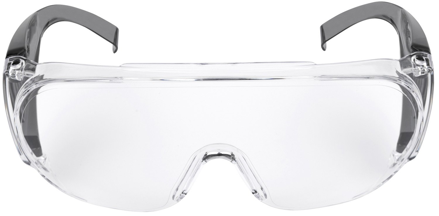 Buy Allen ULTRX Fit Over Safety Glasses Black with Clear Lenses online