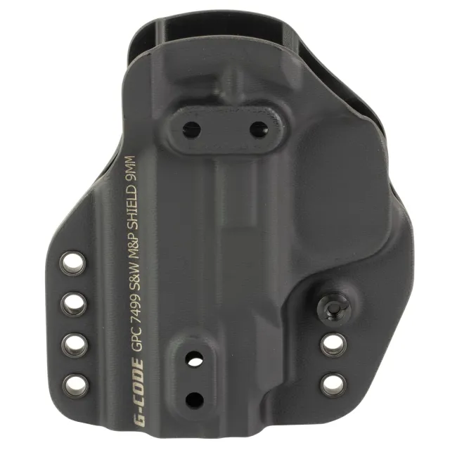 G-CODE HOLSTER PRIME CARRY S&W M&P SHIELD 9MM AMBI BLK IWB/OWB
