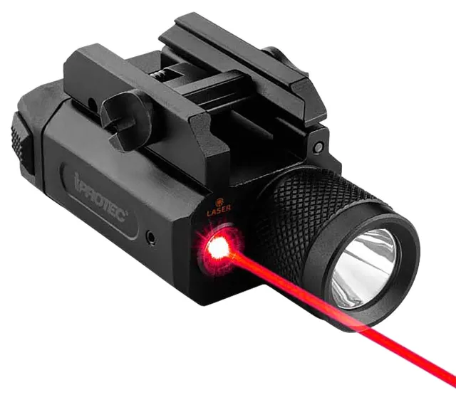 Alliance Consumer Group IPRMLT0001 RM600LSR Rail Mount Light Red Laser 600 Lumens - IPROTEC - 600 LUMENS