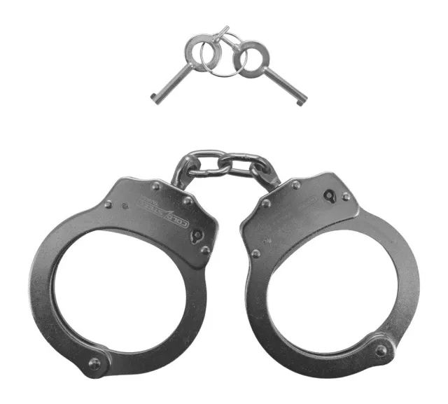 COLD CSHNDCUFFS Stainless Steel Tactical Handcuffs - COLD