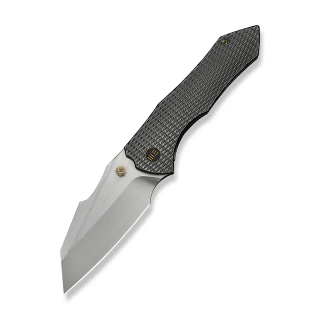 We Knife High-Fin XL 3.48In CPM 20CV Satin Blade Titanium - We Knife