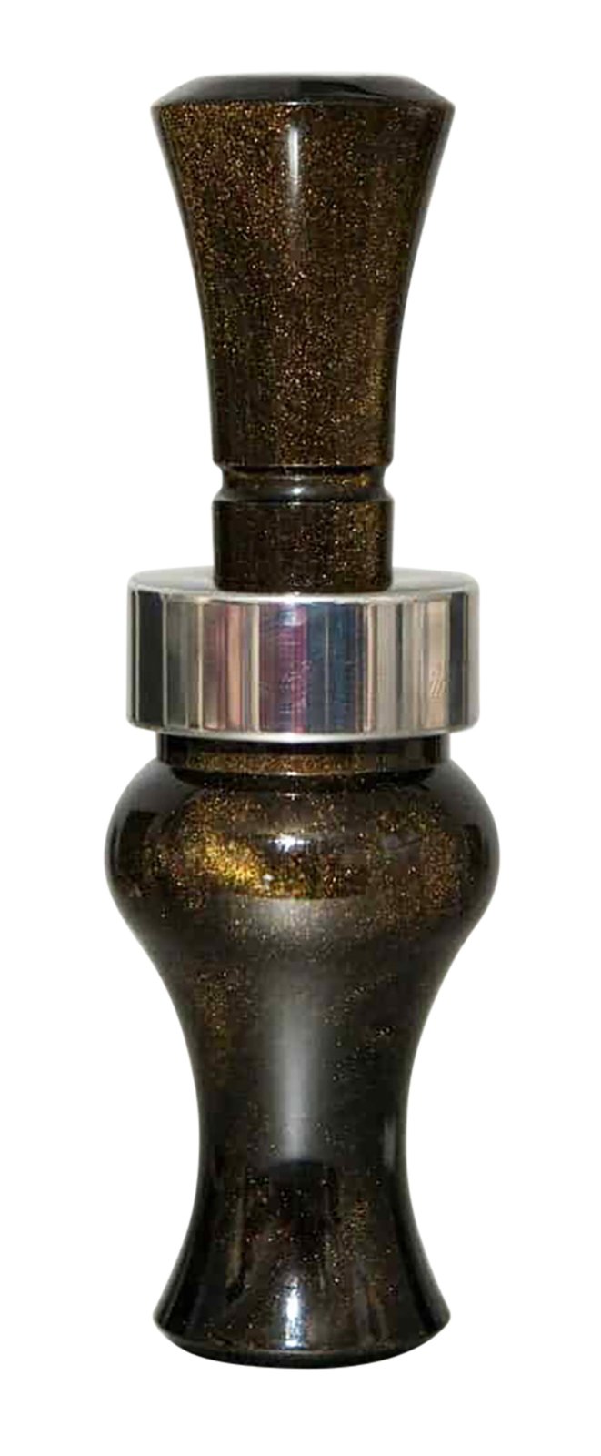 Echo Meat Hanger 78905 Double Reed Duck Call Black Gold Pearl Acrylic - ECHO