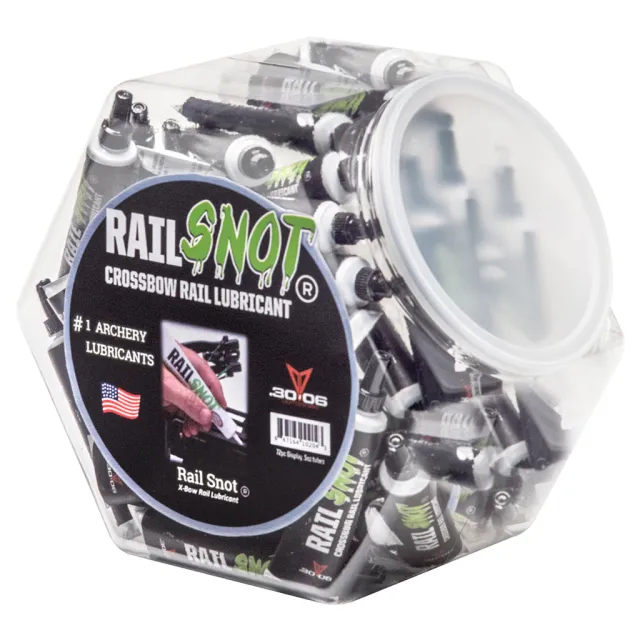 30-06 RS05-72 Rail Snot Crossbow Rail Lube Display, 72 Tubes - 30-06 Outdoors