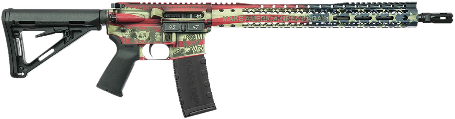 Black Rain Ordnance BRO24123101AMGLAG 5.56 NATO 16" Trump Patriot Rifle - Black Rain Ordnance - 5.56 NATO