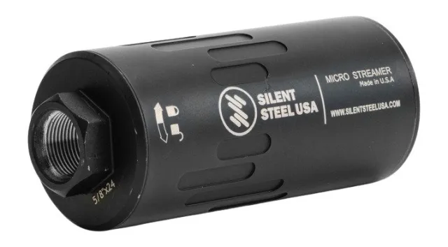 Raider Defense Micro Streamer 9mm Armor Black 1.375x24