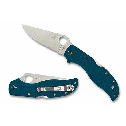 Buy Spyderco C90FP2K390 Stretch 2 SL/PL 3.45" Blue FRN K390 Blade online