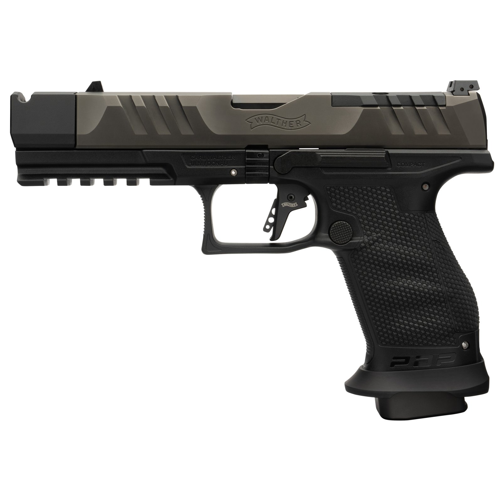 Buy Walther PDP Pro-X PPM Compact 9mm 4.6" 18-Shot Black Frame Handgun online