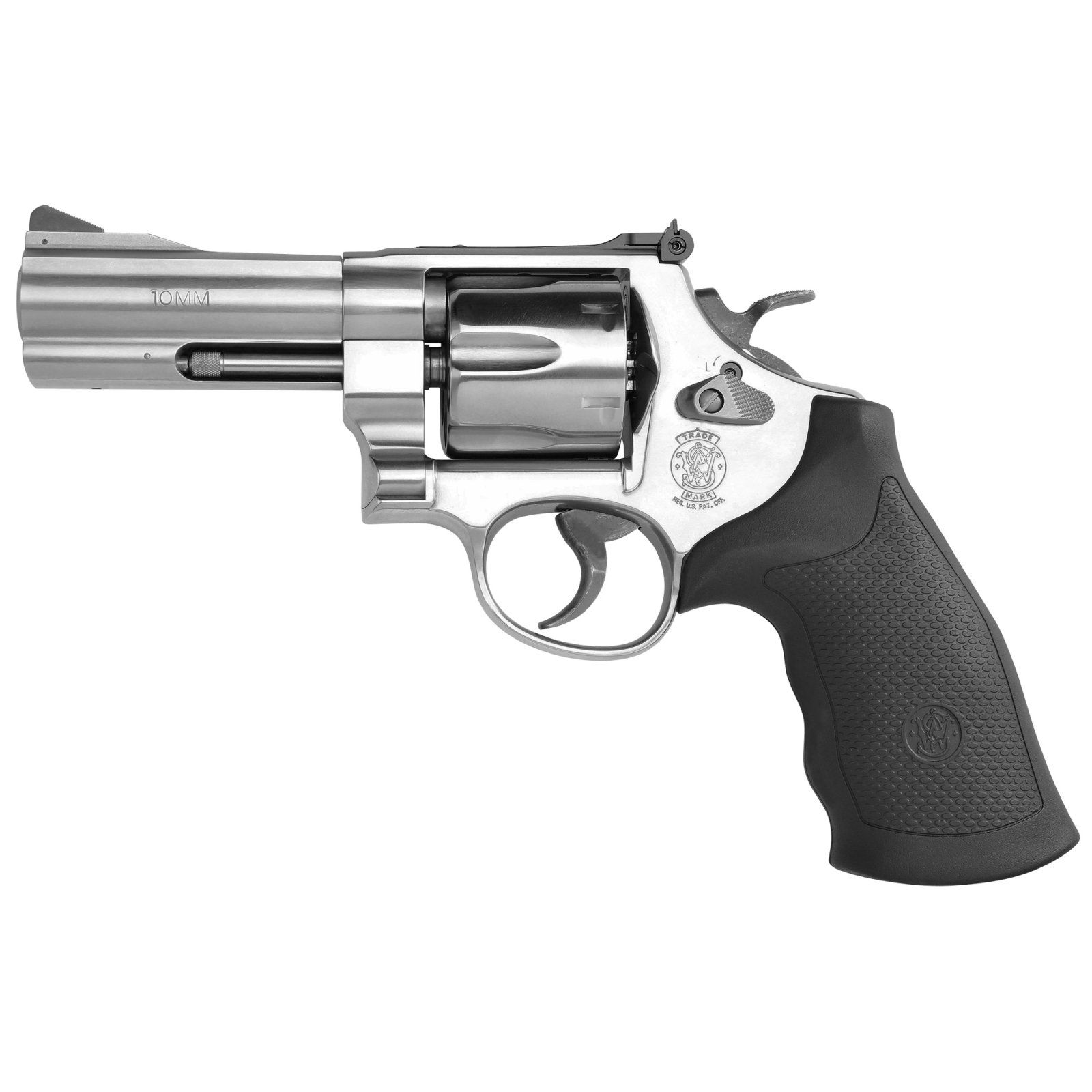 Buy Smith & WESSON Model 610 10mm Auto 4in 6rd Stainless Steel Revolver (12463) online
