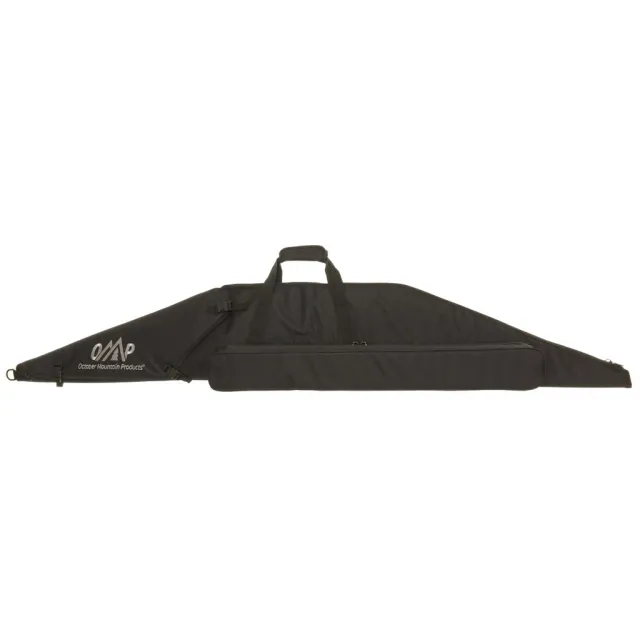 October Mountain 13036 Recurve Case Black 64" 600D Fabric 3-Buckle Flap - October Mountain