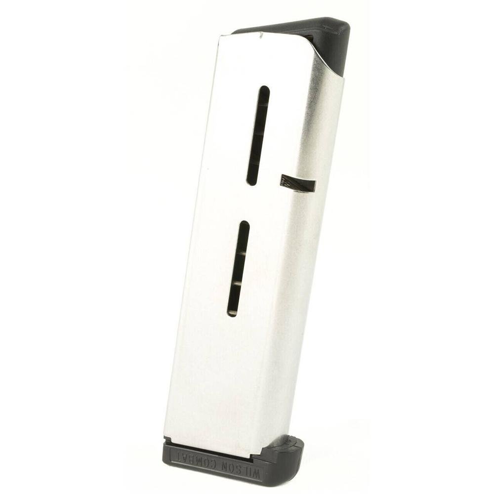 Wilson COMBAT Stainless 7rd Magazine w/Standard Pad f/Full Size 1911 45 ACP - Wilson Combat - 45 Auto
