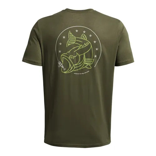 Under Armour Men's Freedom Bass T-Shirt Short Sleeve Graphic Tee
