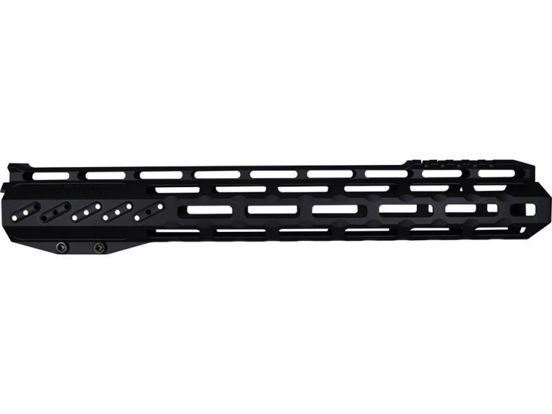 FosTech 6700-BLK Mach-2 Lite 13" Rail AR-15 Graphite Black M-LOK - Fostech