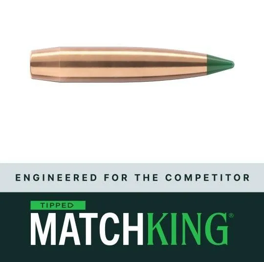 Sierra Tipped MatchKing Bullets 25 CAL 133-135 gr SP 100/ct - Sierra Bullets