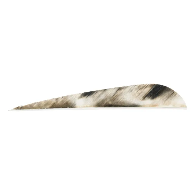 Buy Gateway 400RPTBR-100 Tre-Bark 4 In RW Camo Parabolic Feathers 100 Pack online