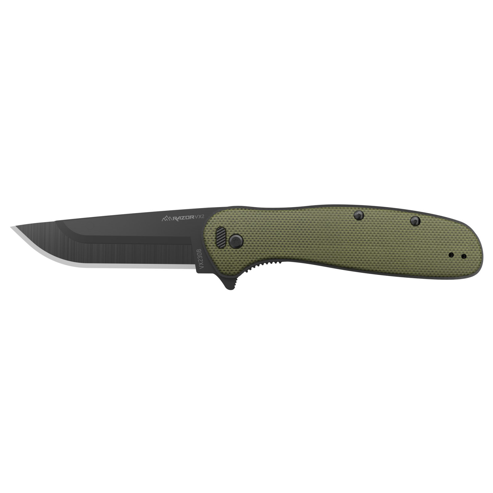 Buy Outdoor Edge Razor VX2 VX230D-C 3.00 In Brown Burlap Knife online