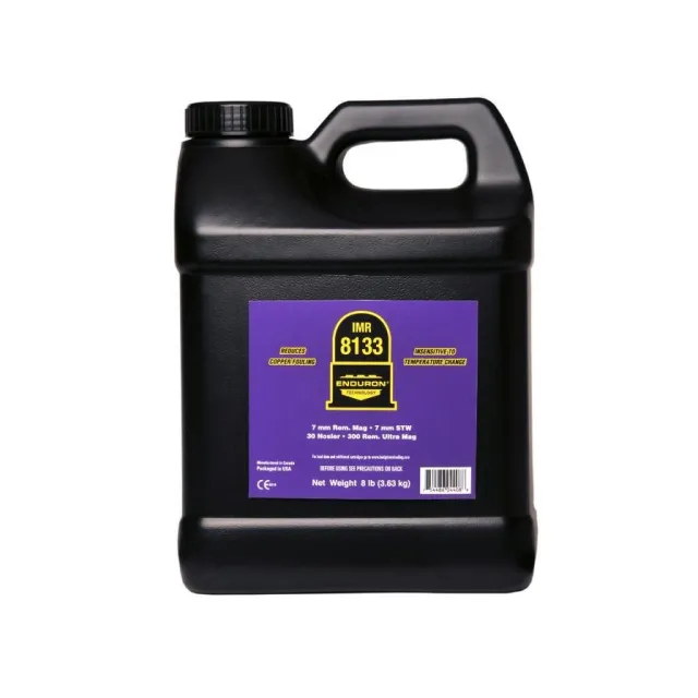 IMR Enduron 8133 8 LB Can - Slow Burn Rate Magnum Propellant