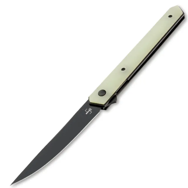 Boker Kwaiken Air Jade G10 3.5 Inch Premium Pocket Knife - Boker