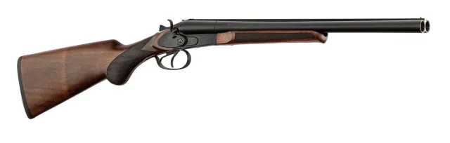 CHARLES DALY 500 SIDE BY SIDE COACH SHOTGUN 12GA 18.5IN BARREL 2 RD 3IN BLACK EXTRACTOR CHK. WALNUT DOUBLE TRIGGER /EXTRENAL HAMMERS BERETTA/BENELLI MOBIL STYLE MC5 930.400