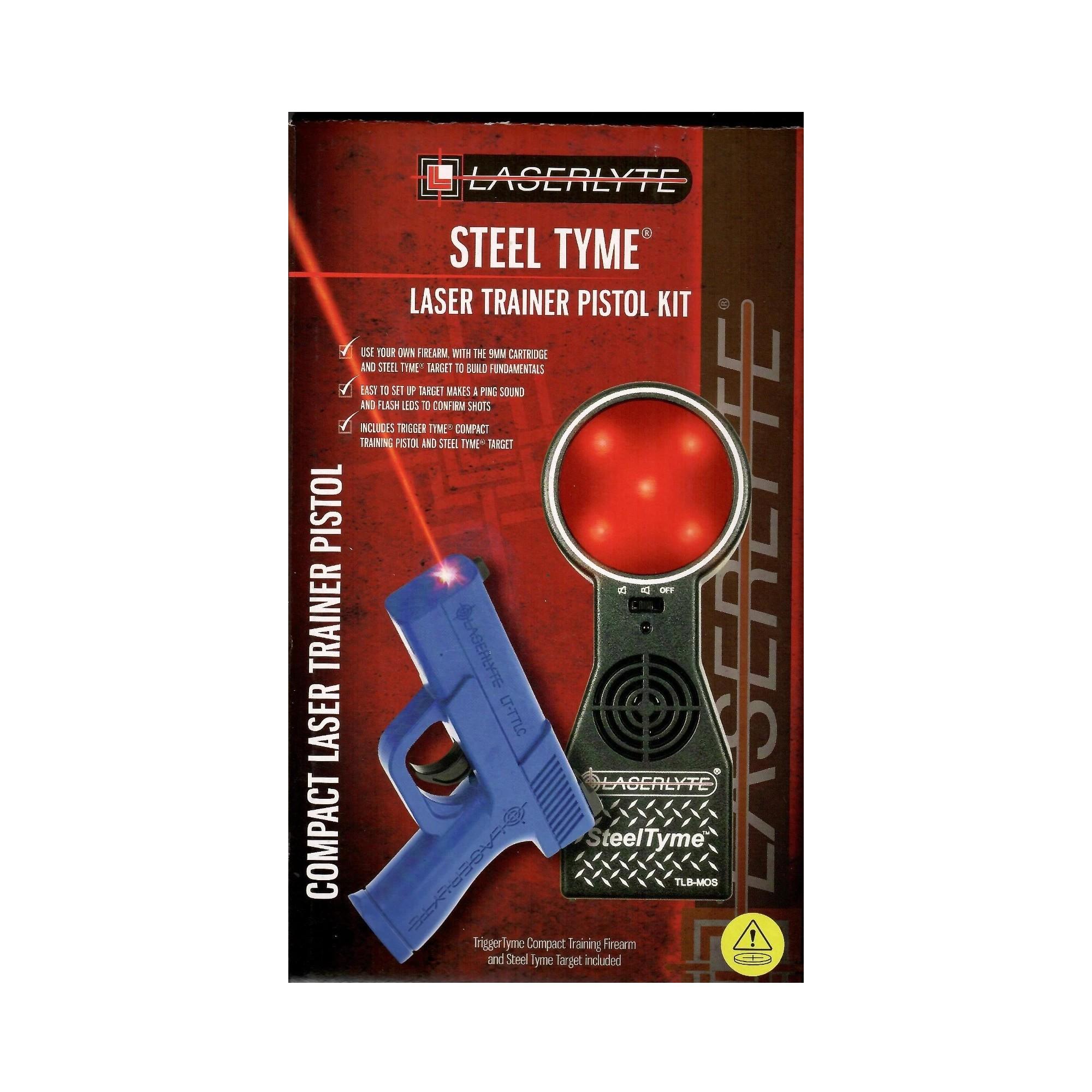 Buy LaserLyte 1215346 Blue Laser Pistol Target Trainer Kit Red/Black online