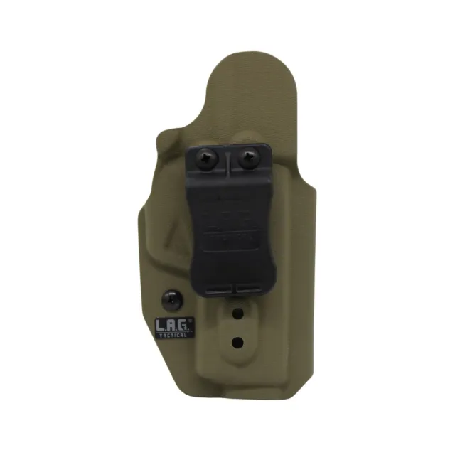 L.A.G. Tactical 70051 Liberator MK II Holster, Ambidextrous, FDE, Glock 43/43X - L.A.G. Tactical, Inc.