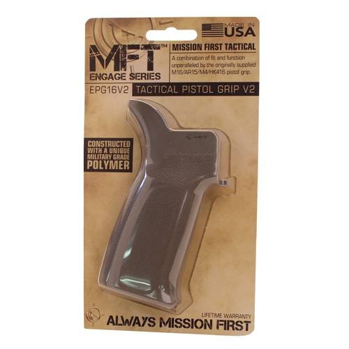 Mission First Tactical EPG16V2-SDE Pistol Grip 15 Degree Angle - Mission First Tactical