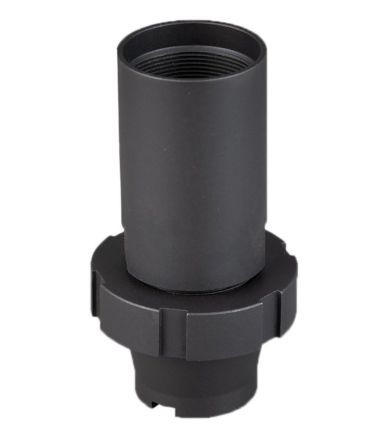 SilencerCo Salvo Suppressor Choke Adapter - 12 Gauge, Matte Black - SilencerCo - 12GA