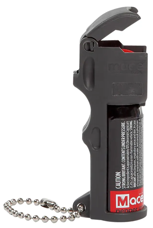Mace 80745 Pocket Pepper Spray OC Pepper Range 10 ft Black Keychain
