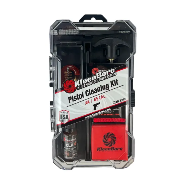 KleenBore Classic Handgun Cleaning Kit .44/.45 Caliber - Kleen Bore - .44/.45