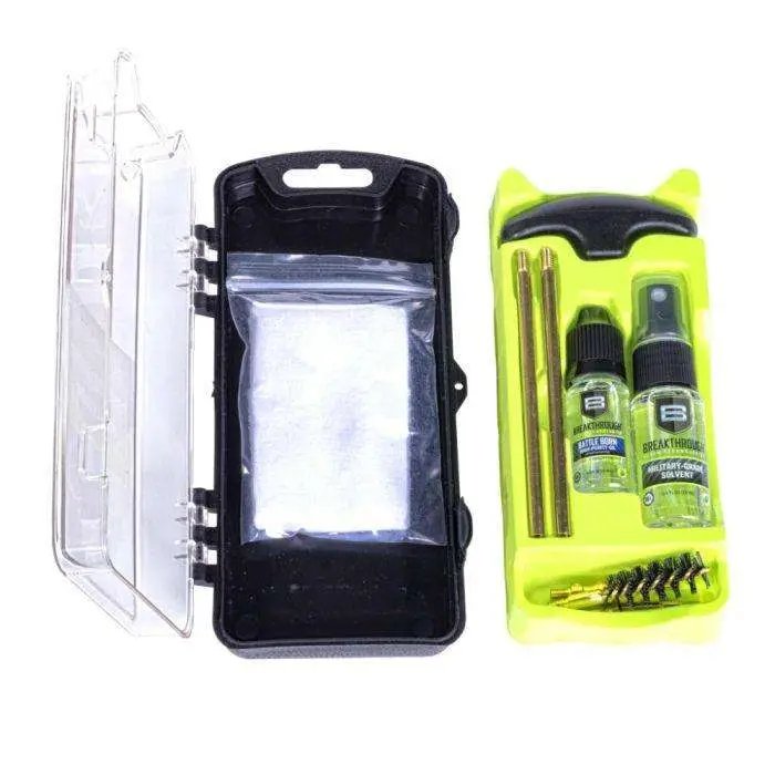 Breakthrough BTECC4445 Vision Series .44/.45 Cal Pistol Cleaning Kit 10-Piece - Breakthrough Clean - 44 Cal