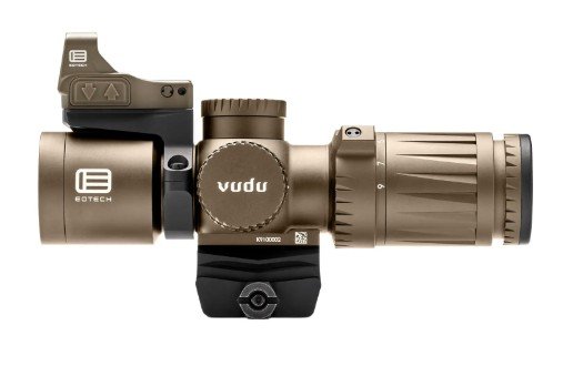 EO Tech VDU3-9PKG1TAN VUDU Scope Kit 3-9x32 SPF MR5 MRAD EFLX w/Mnt - EOTECH