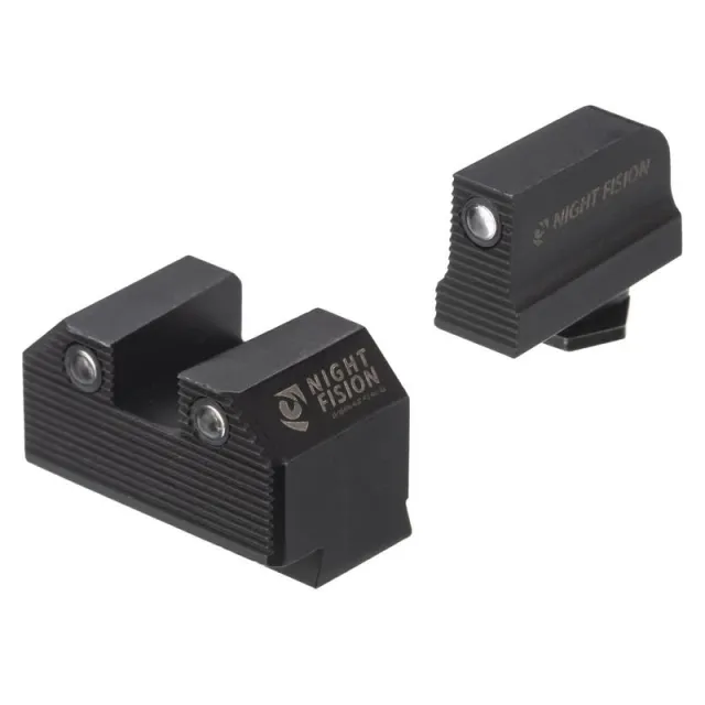 Night Fision GLK003290297ZGZG Co-Witness Tritium Sights G43/43X Black - Night Fision - 9mm