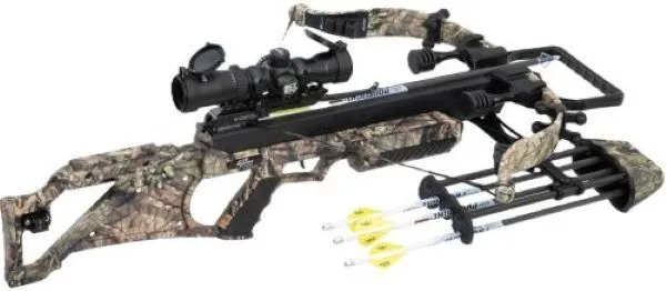 Excalibur E10907 Micro Suppressor Crossbow 400 FPS Tact100 Scope 31.4" - Excalibur