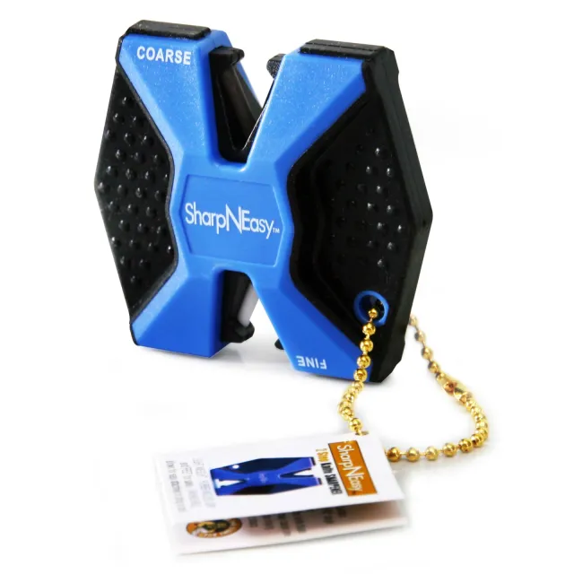 AccuSharp Sharp-N-Easy 2 Step Knife Sharpener Blue - AccuSharp