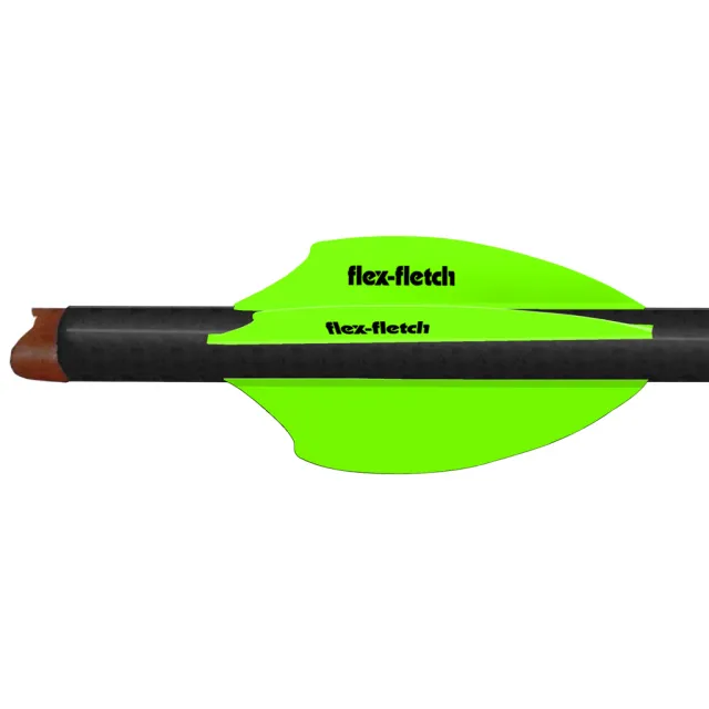 Flex Fletch SK-2 Vanes Cosmic Green 2 In 100-Pack - Flex Fletch