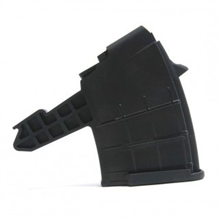 ProMag SKS01 10-Round 7.62x39mm Black Polymer Magazine - Durable, USA-Made, Heat-Treated Chrome-Silicon Wire Springs - ProMag Industries - 10RD