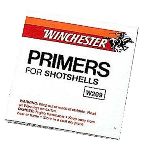 Winchester Ammo W209 Shotgun Primer Type 209 .243 Diameter 1000 RD.BOX 5000 RD.CS - Winchester