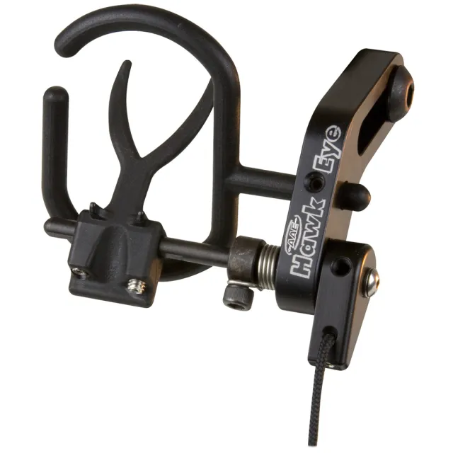 AAE CVCAR316 Hawk Eye Rest Black RH Limb Activated Flexible Arm - Arizona Archery Enterprises
