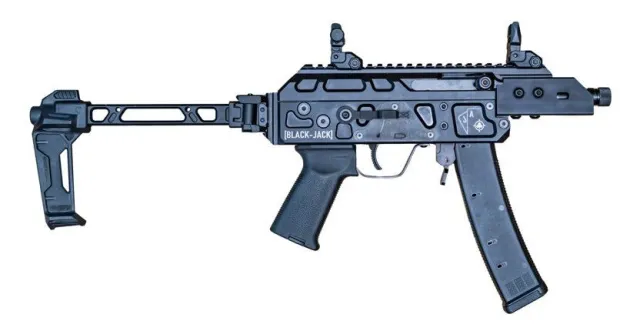 SHOW LOW Blackjack Pistol BLK9045 4.5In 35RD Mag Black