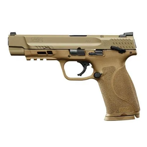 Used Smith & Wesson M&P9 2.0 FDE 5" Barrel 17 Round Thumb Safety