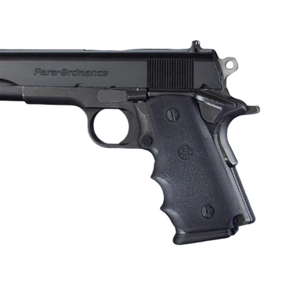 Hogue 11000 Para Ordnance P-13 Rubber Grip Finger Grooves - Hogue