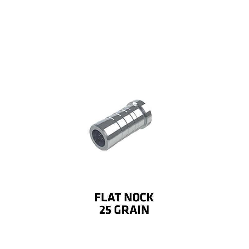 Gold Tip Crossbow Nock NOCK300F12 Aluminum Flat 12/ct Pack - Gold Tip
