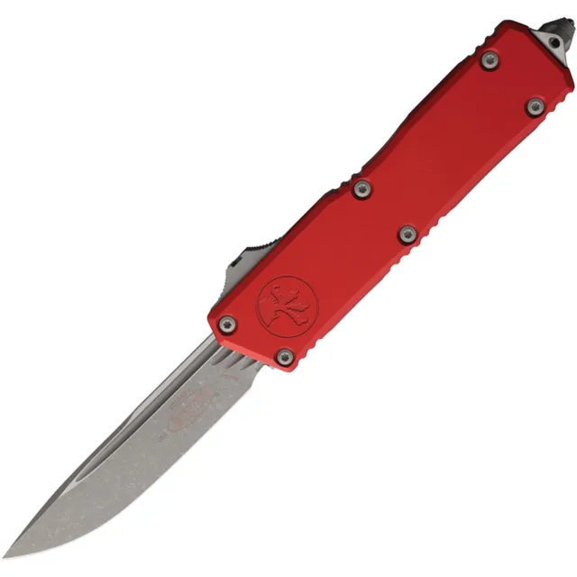 Microtech Scarab II G3 3.97 In SE/STD APOC Red ALU Handle - MICROTECH for sale at Iron and Lace