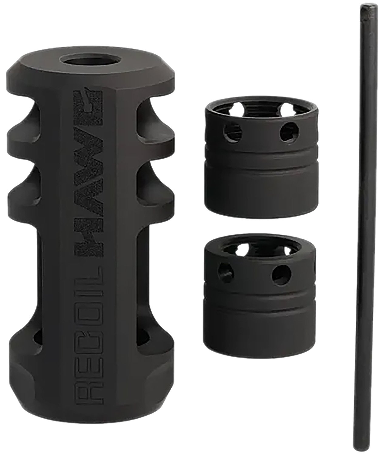 Browning 1293097 Xeno Recoil Hawg Muzzle Brake 5/8x24 Matte Black - Browning