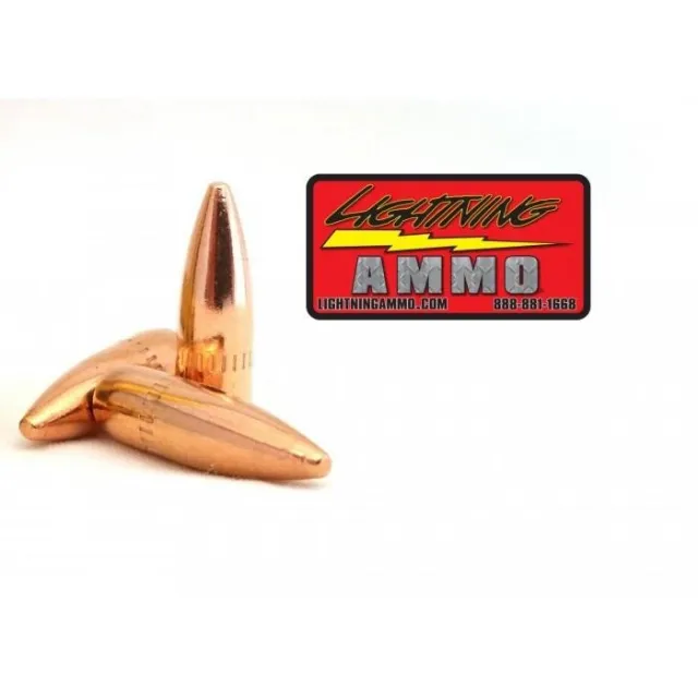 Buy Lightning Ammo LA-1955 .22 Cal .224 55gr FMJ-BT Bullets 500ct Box online