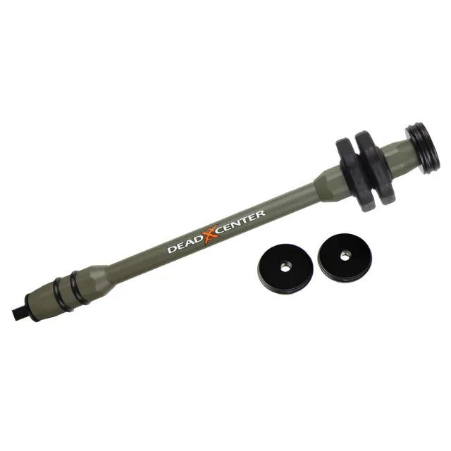 Dead Center Dead Silent Carbon XS Stabilizer 10 In Green - Dead Center